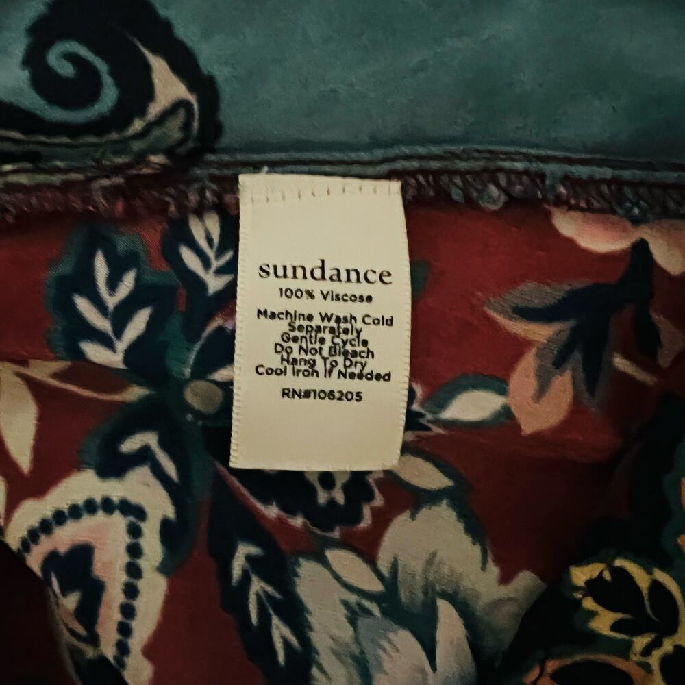 Sundance Multicolor Floral Midi Dress - Picture 5 of 8